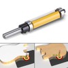 Nikou Router Bit, 1/4 Inch Shank Router Bit Flush Trim