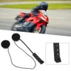 Auricular Bluetooth Casco de Motocicleta Bluetooth, Casco Anti-interferencia Bluetooth Auricular