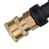 MERIGLARE Pressure Washer 1/4 Pressure Washer Hose Adapter, for Lavor