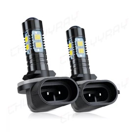 CHUSYYRAY For Chevy S10 1998 1999 2000-2004 LED Fog Light Bulbs 896 898 886 888 881 2X