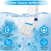 12 Pack Flushable Refills Compatible with Scrubbing Bubbles Toilet Bowl