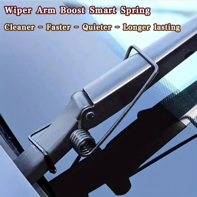 2Pcs Windshield Wiper Arm Pressure Spring Booster, Wiper Arm Pressure