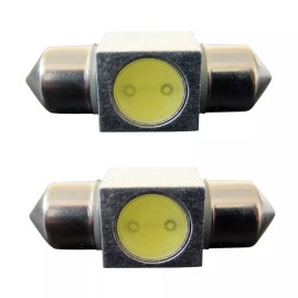 AGT Red 31mm LED Dome Map Light Interior Festoon Bulb Lamp 3021 3022 DE3175  2 pack