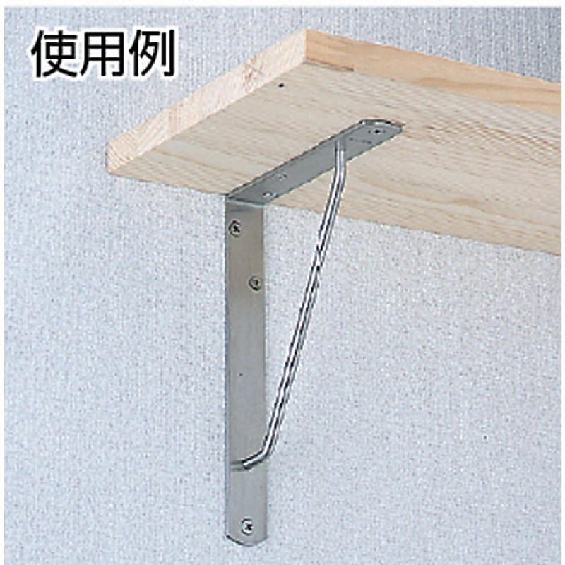 TRUSCO (torasuko) Stainless Steel Shelf Bracket 250x200 mm tklt200