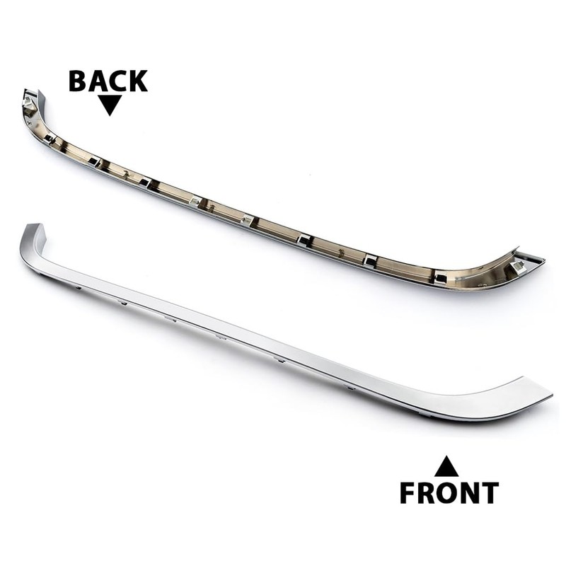 G-PLUS Chrome Grille Hood Molding Trim Compatible with Mini Cooper