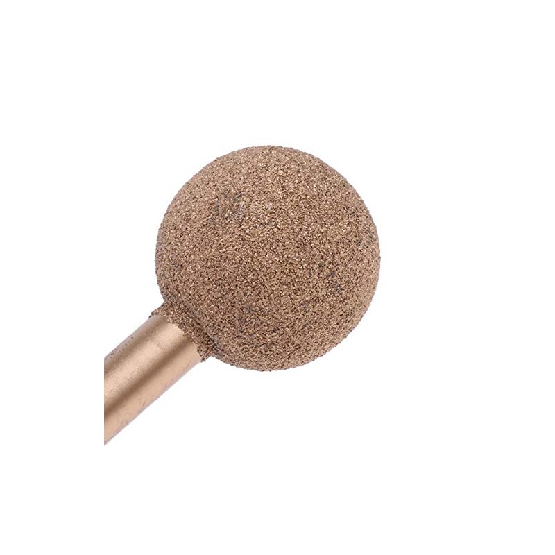 1Pc Round Ball Shape Diamond Grinding Head Drill Bits Rotary