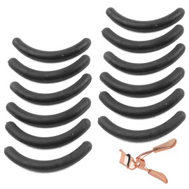Eyelash Curler Pads 12PCS Soft Rubber Eyelash Curler Refills Replacement Lash Curler Refill Pads for Universal Eyelash Curler Eyelash Curler Pads Eyelash Curler Pads Refill Eyelash Curler Replacement
