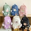 HORHEAR Kawaii Backpack for School, Cute Backpack with Kawaii Accessories