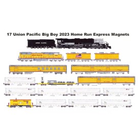 Union Pacific Big Boy 4014 Home Run Express Train 17 magnets Andy Fletcher