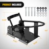 Nilight Motorcycle Wheel Chock 1800 lbs Capacity Wheel Cradle Holder