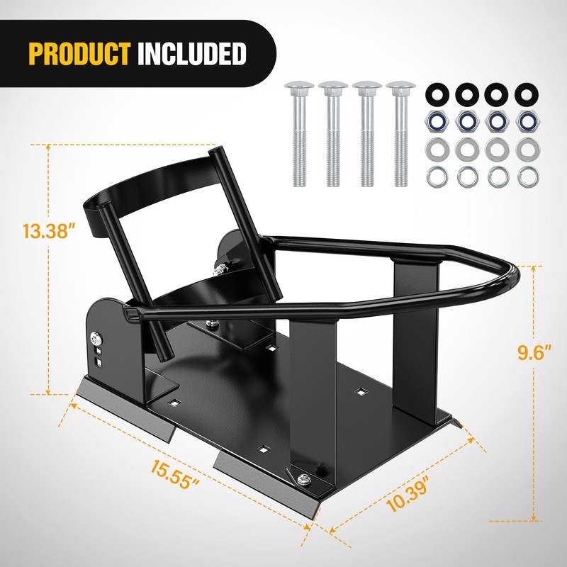 Nilight Motorcycle Wheel Chock 1800 lbs Capacity Wheel Cradle Holder