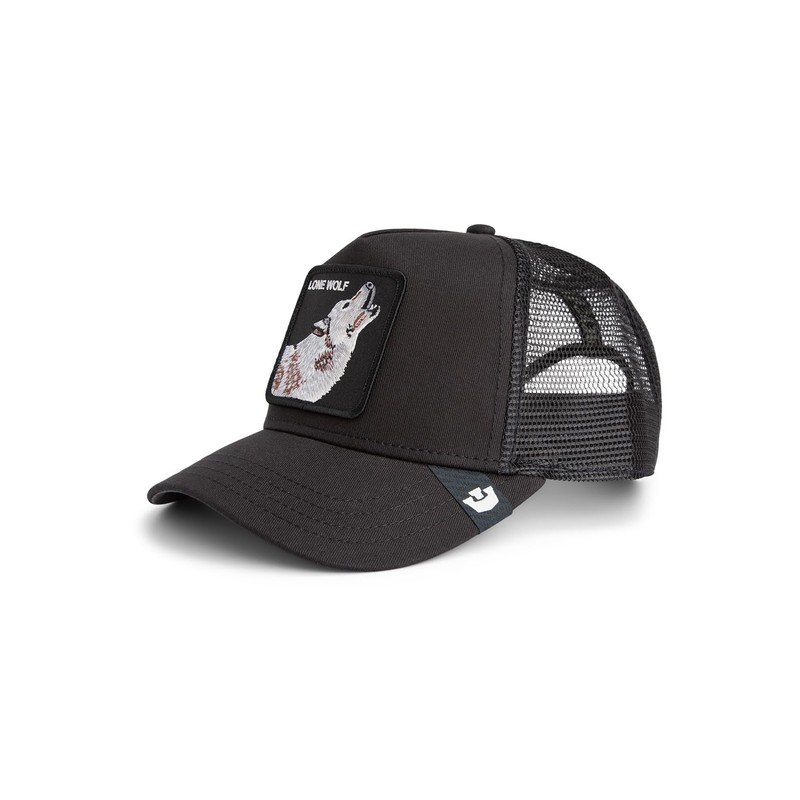 Goorin Bros. Trucker Cap Lone Wolf Void Black Size: One