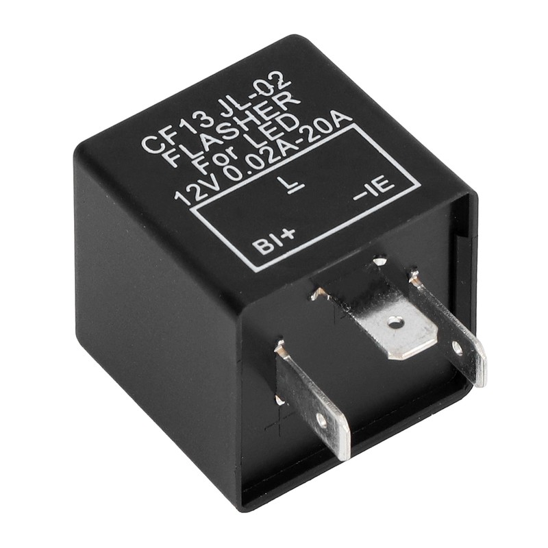 3 Pin Electronic Flasher Relay LED Turn Signal Light Control