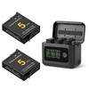 Rszfnjxry Osmo 360 Battery(2 Packs) with 27W Fast Intelligent Bi-Directional