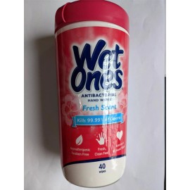 Wet Ones 2 PACK Wet Ones Antibacterial Hand Wipes Fresh Scent 40 Count Canister