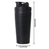 Suuwwn Protein Shaker, Pack of 2 Protein Shaker Protein Bottle