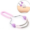 2-stage facial hair removal shaver face epilator women's vellus hair remover / 얼굴 잔털제거 2단 면도기 페이스제모기 여성용 솜털제모기