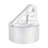 Gah-Alberts 655020 Looped Cap for Posts Aluminium Diameter 50 mm