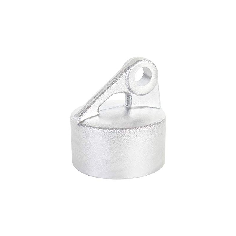 Gah-Alberts 655020 Looped Cap for Posts Aluminium Diameter 50 mm