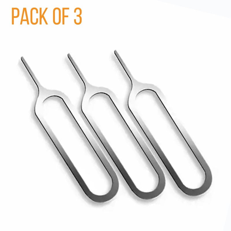 TYGA Sim Card Tray Removal Tool (Pack of 3) Sim