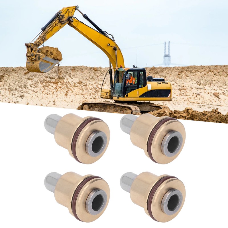 4PCS Joystick Handle Button Replacement Rubber Sealing Excavator Push Rod