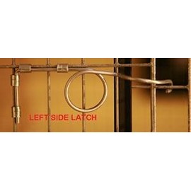 rabbitnipples.com 25 Pack Wire Door Cage Latches Left