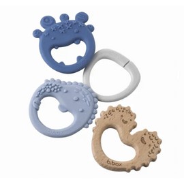 B.Box Trio Teether Lullaby Blue