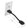 Cable Matters Cable Matters 2-Pack 1-Port HDMI Wall Plate in