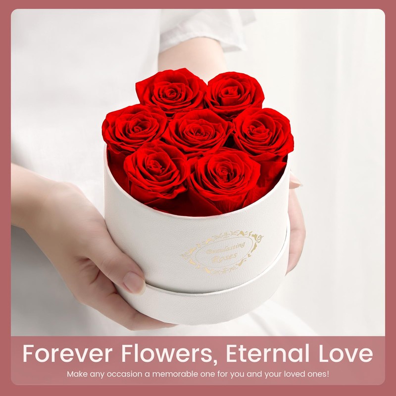 Beaulasting Long Lasting Preserved Roses in a Box Last a