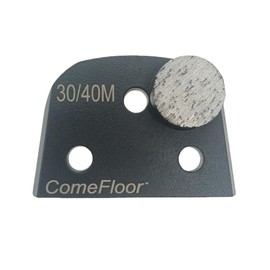 Concrete Floor Grinding Disc, Diamond Metal Grinding Shoes for Concrete Preparation, Compatible with Lavina Onfloor Grinders, Single Round Seg 30/40 Grit Mediumt Bond, Pack of 9