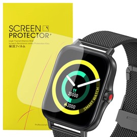 Compatible for ZKCREATION Smart Watch Screen Protector, Lamshawca Premium High Definition Ultra HD Film Compatible with ZKCREATION Smart Watches 1.69 Inches-ZKCREATION ZI18 (TPU-6 Pack)