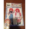 Simplicity 0648 Sewing Pattern, Toddlers' and Child's Raggedy Ann &