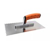 Notched Trowel, 130mm x 270mm, B11 Model, Soft Plastic Handle,