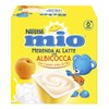 NESTLÉ MIO Merenda al Latte Albicocca, 4 Vasetti da 100g