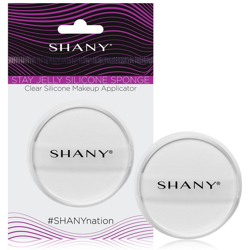 SHANY Stay Jelly Silicone Sponge - Clear & Non-Absorbent Makeup