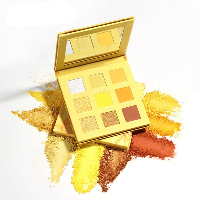 9 Colors Waterproof Matte Glitter Eye Shadow Palettes Makeup Cosmetics