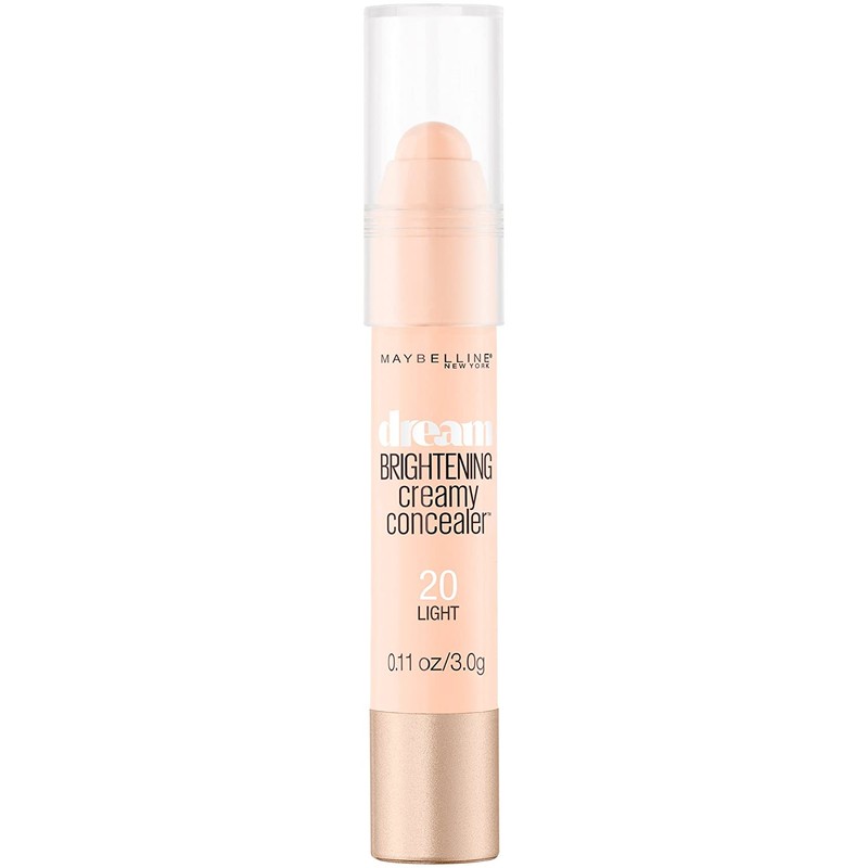 Maybelline New York Dream Brightening Creamy Concealer, Light, 0.11 oz.