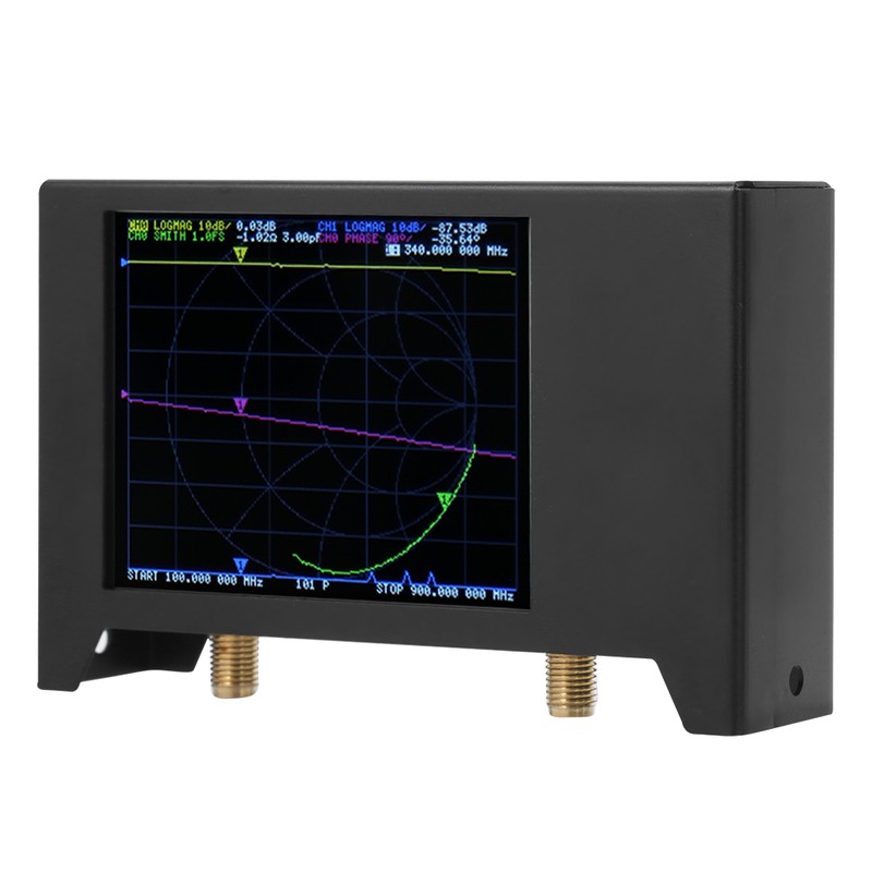 50KHz‑3GHZ Antenna Analyzer 2.8in Screen with Shell Network Analysising Tool