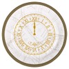 Folat Paper Plates Design Tableware Happy New Year Party (Pack