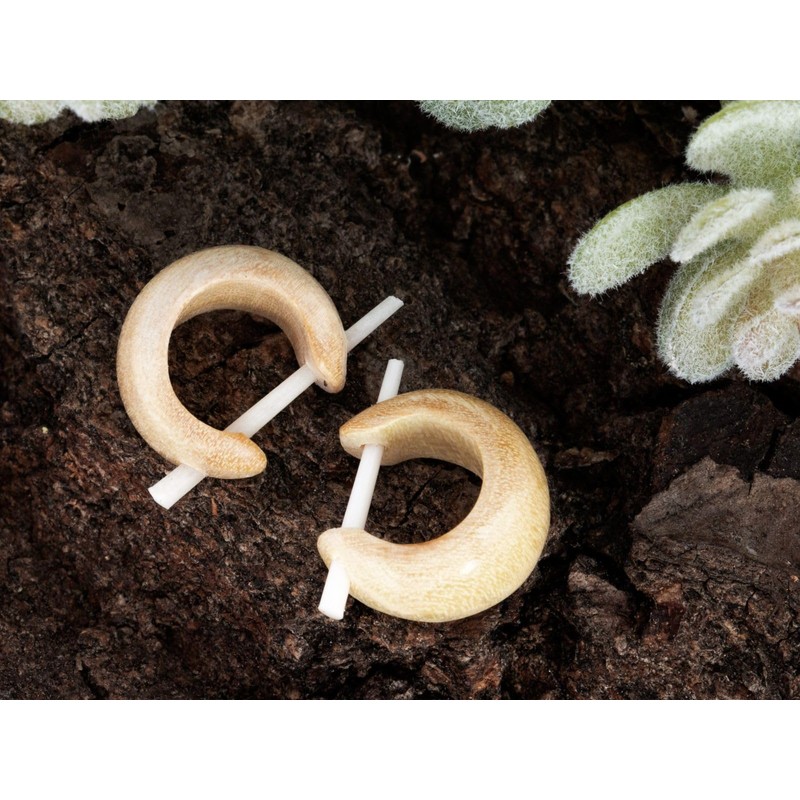 Fly Style® – 1 Pair – Small Creole Earrings Made