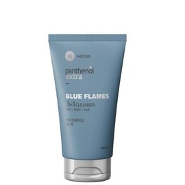 Panthenol Extra Blue Flames Cleanser Face & Body & Hair, 200ml