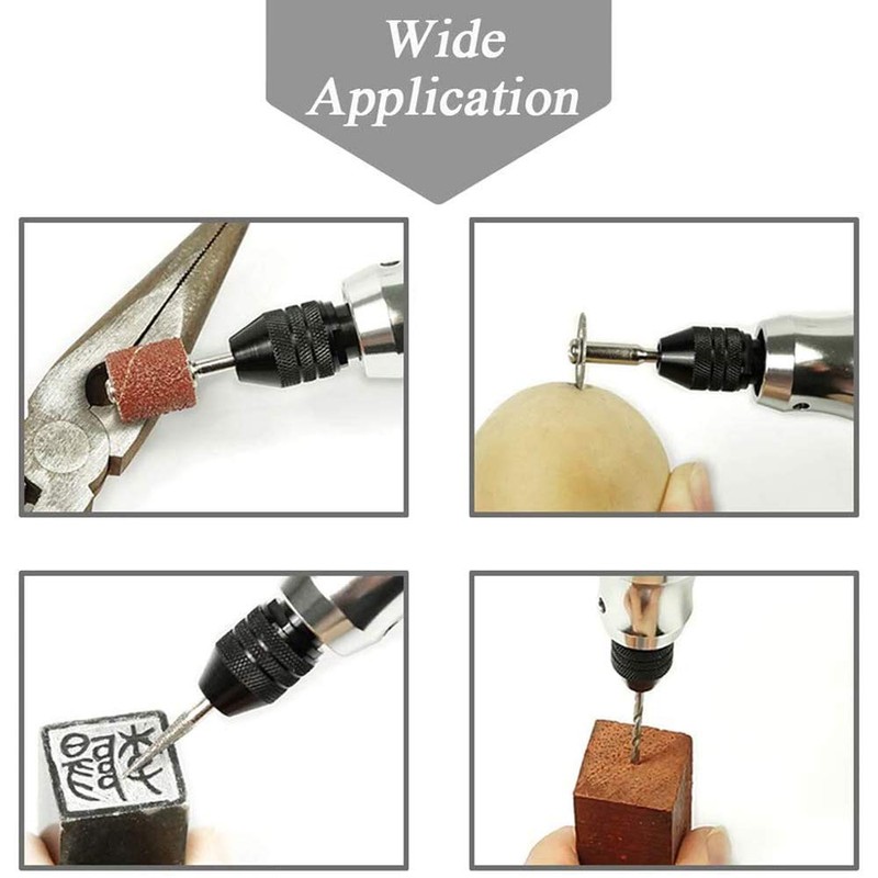 Mesee Set of 2 Pieces Multi Quick Change Chucks 3-Jaw