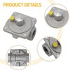 Natural Gas Pressure Regulator with 3/4" FNPT Thread 4"-10" WC