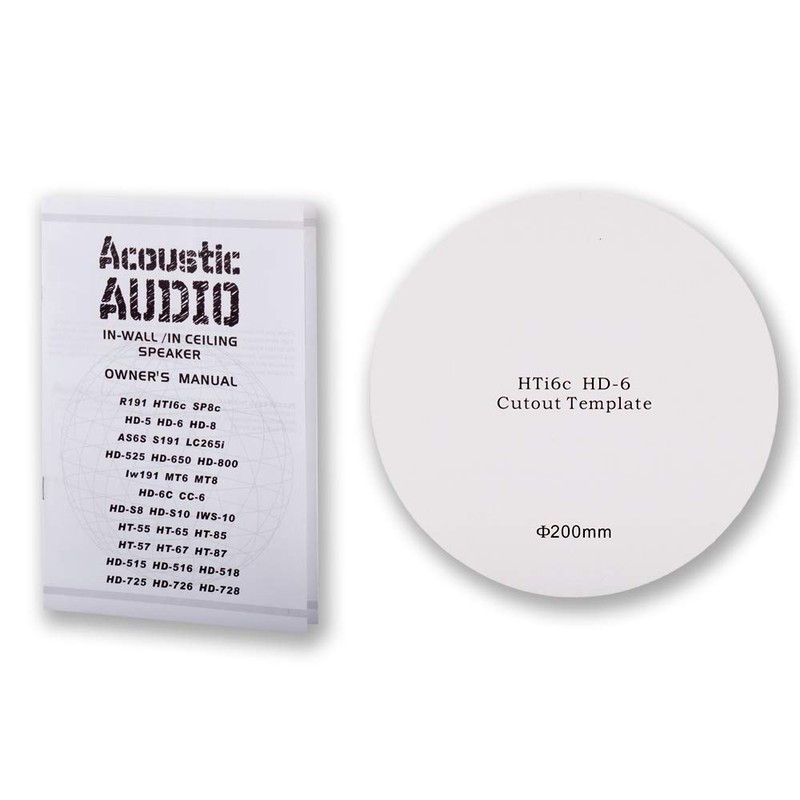 Acoustic Audio by Goldwood Acoustic Audio HTI-6C in Ceiling 6.5"