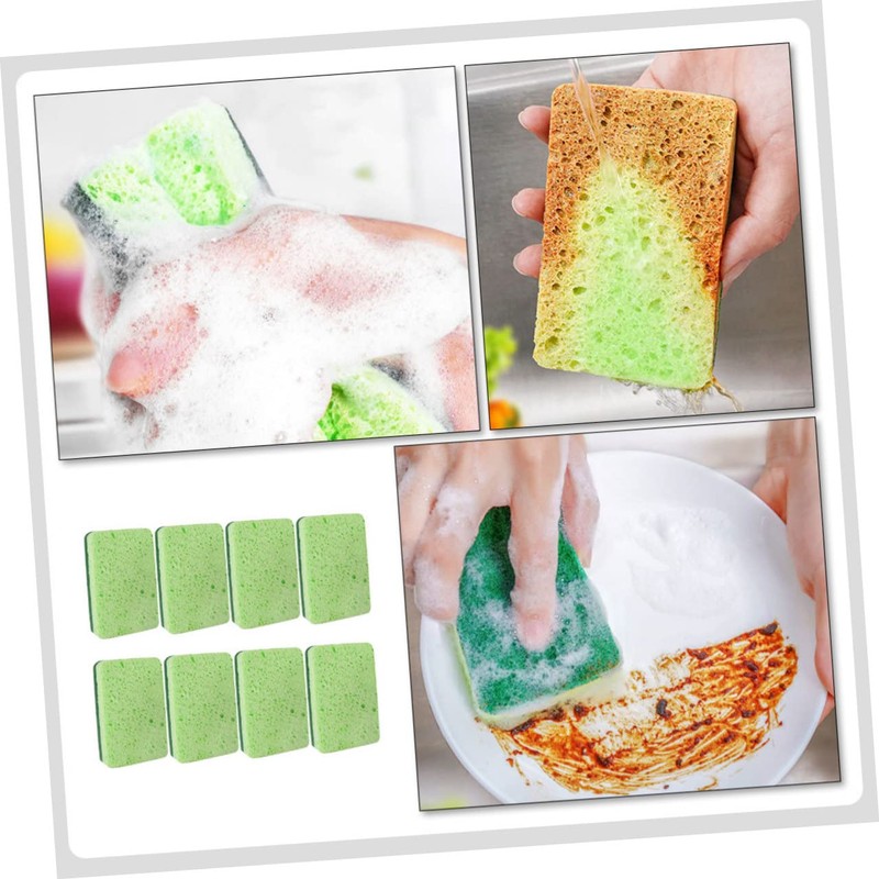 Healeved Dorable Dishwashing Sponge Set Creative Dish Wood Pulp for