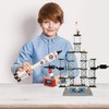 BRICK STORY Rocket Launch Center Space Explorer Building Kit Space