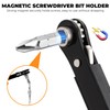 MULWARK 20-Piece Right Angle Screwdriver Set, 1/4" Mini Ratchet with