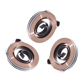 FOCMKEAS 3 Pcs Drill Press Return Spring,Drill Press, Quill Springs,Feed Return Coil Spring Assembly,1.57" Outer Diameter,0.03" Thickness,0.24" Width,38.58" Expand Long,0.7 * 6 * 980 * 40mm G103