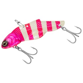 Daiwa SW Vibe Jig R60 Shivas Lure, Glow Pink Zebra
