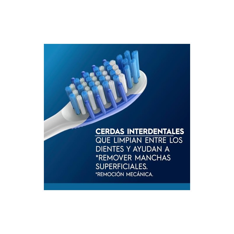Oral Cepillo Dientes Radiant Cerdas Medias Limpieza Intensa Unidades